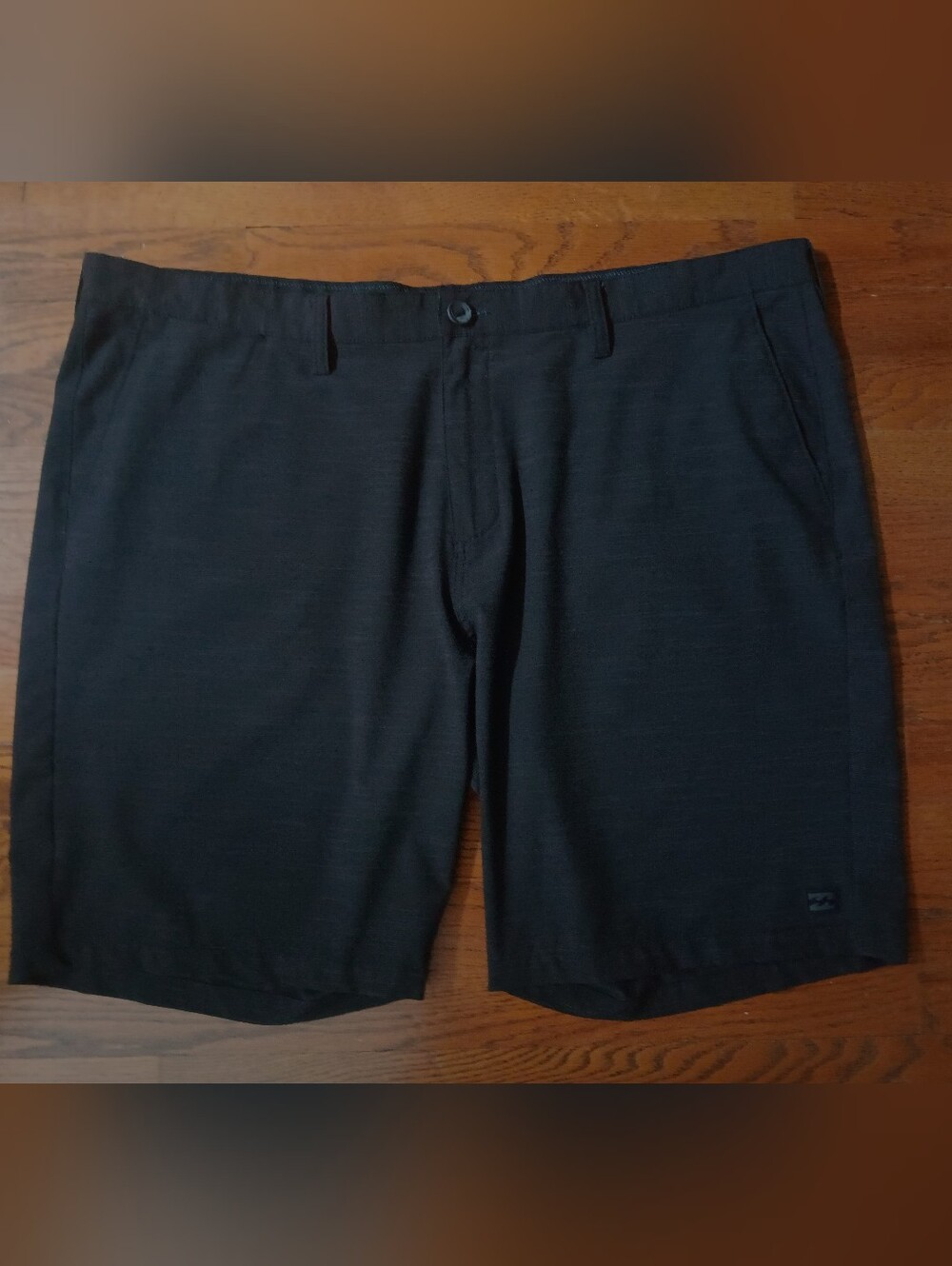 Billabong Men's Black Flat Front Shorts